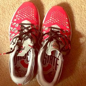Nike Shoes Ohio State customized. Worn once